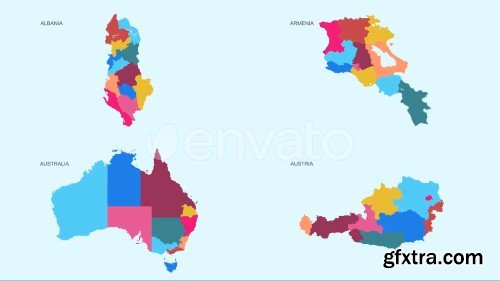 Videohive Maps Big Pack 24207754