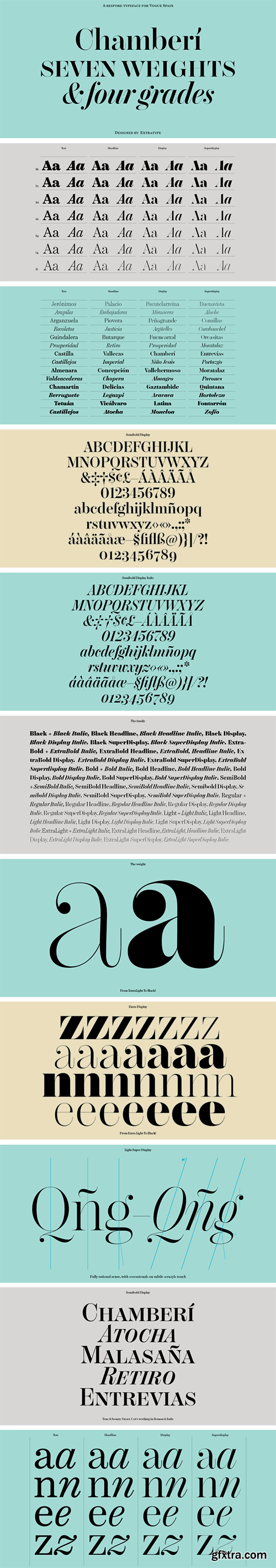 Chamberi Font Family