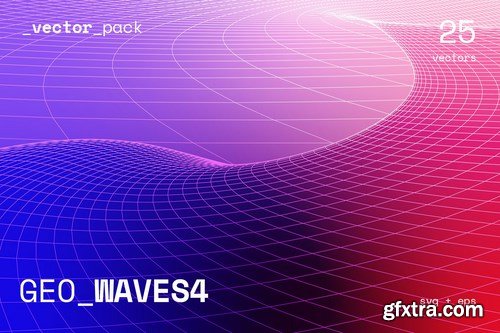 GEO_WAVES4 Vector Pack