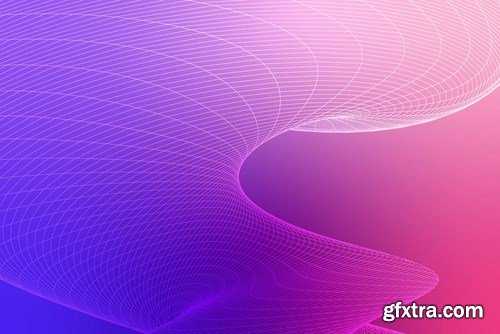 GEO_WAVES4 Vector Pack