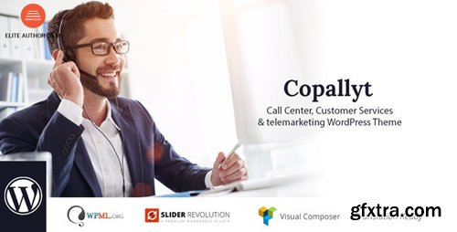 ThemeForest - Copallyt v3.1 - Call Center & Telemarketing WordPress Theme - 21062630