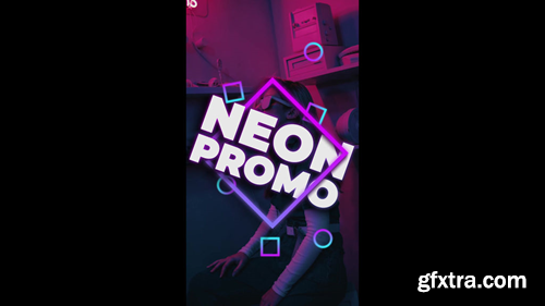 MotionElements Neon Stories Promo 1412353