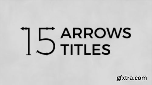 Videohive Arrows Titles 1435947