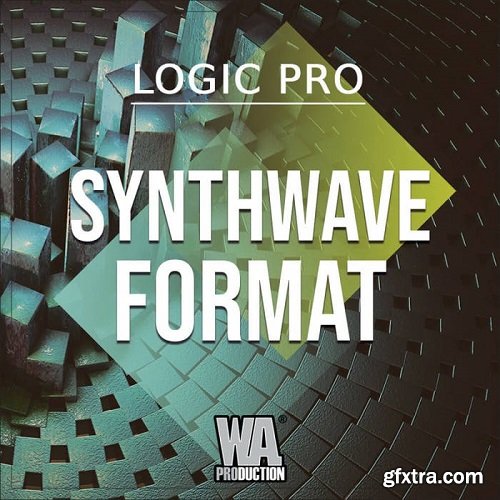 W.A.Production Synthwave Format WAV MIDI for Logic-SYNTHiC4TE