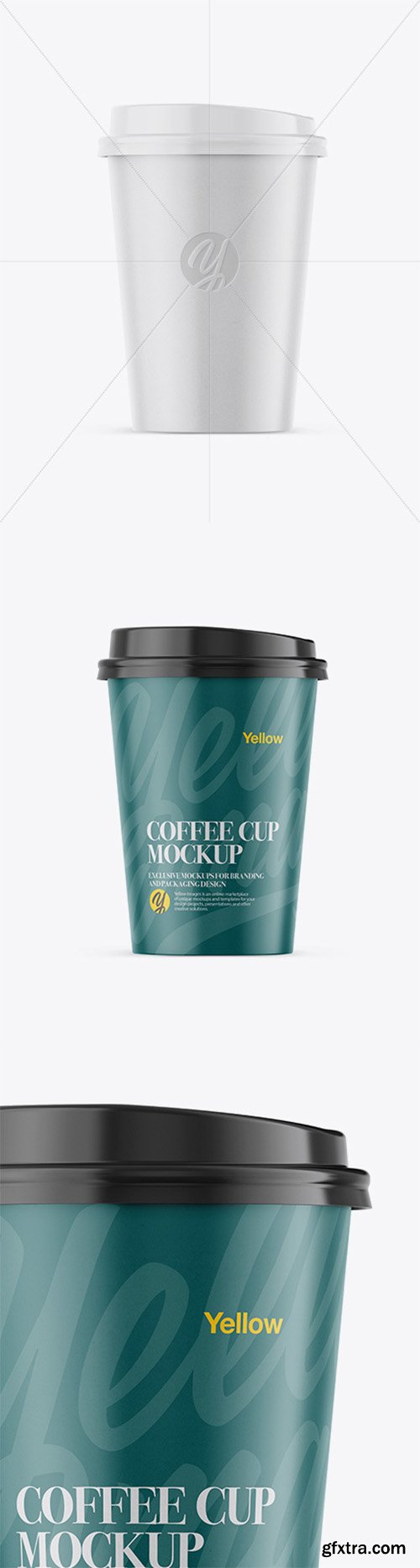 Coffee Cup Mockup - Front View 27578