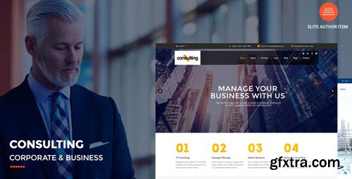 ThemeForest - Consulting v2.9 - Corporate and Business WordPress Theme - 16085580