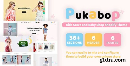 ThemeForest - Pukabop v1.0.0 - Kids Store and Baby Shop Shopify Theme - 25061723