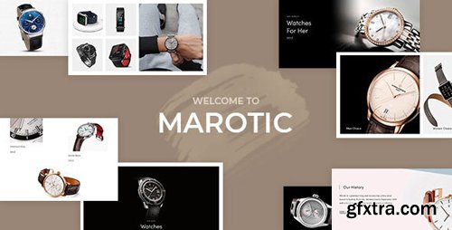 ThemeForest - Marotic v1.0.0 - Minimal Clean Watch Store Shopify Theme - 25393530