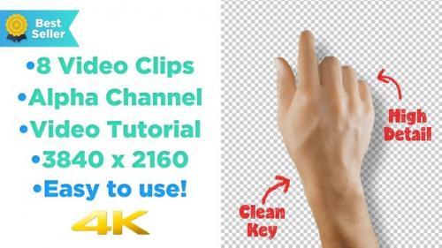 Videohive - Hand Touch Screen Gestures