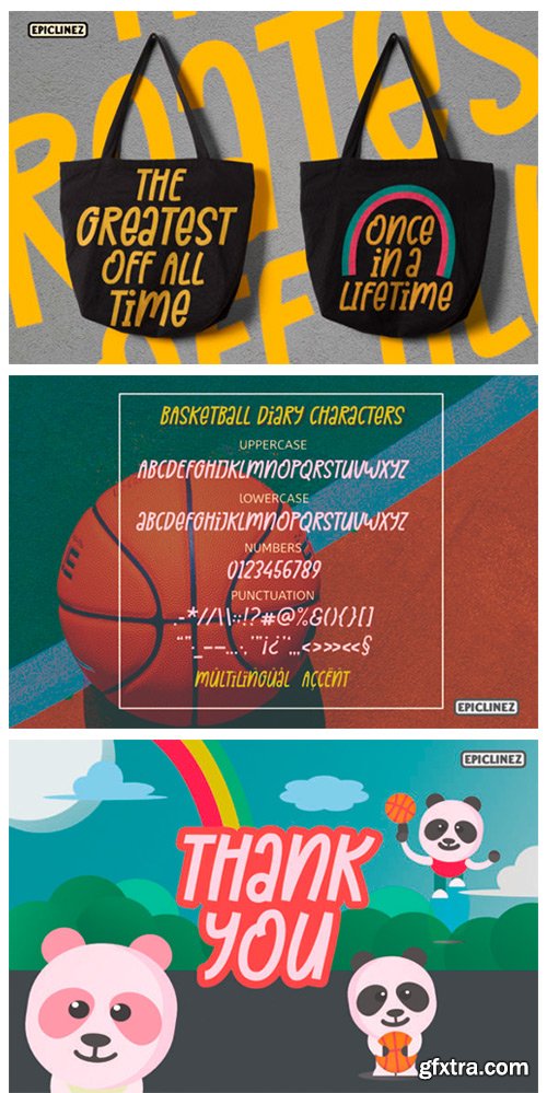 Basketball Diary Font