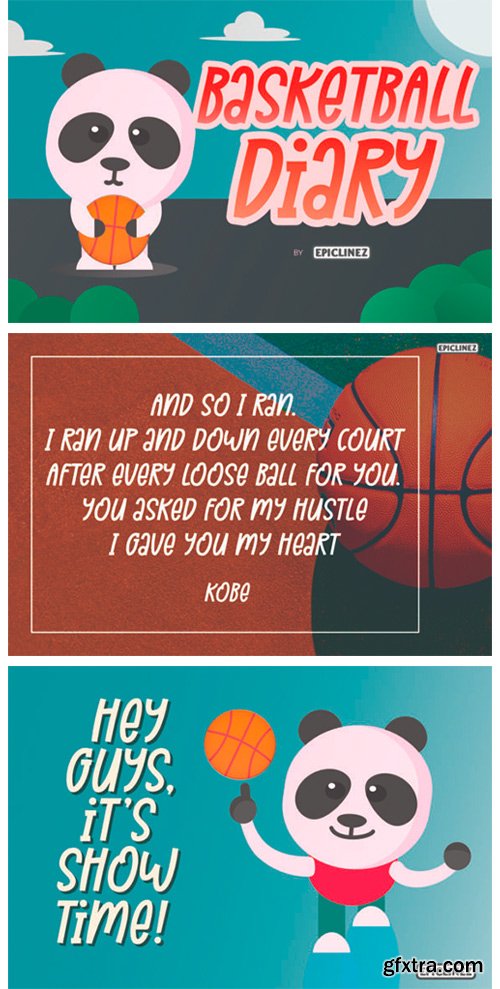 Basketball Diary Font