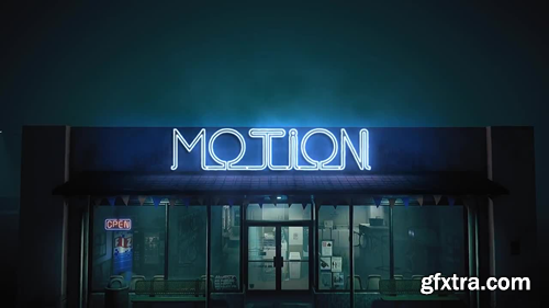 MotionArray Epic Neon In The Night Street 21707