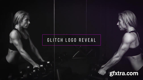 MotionArray Glitch Logo Reveal 30092