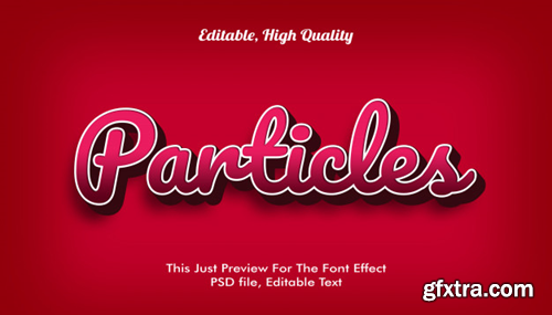 3D Text Style psd Bundle 1