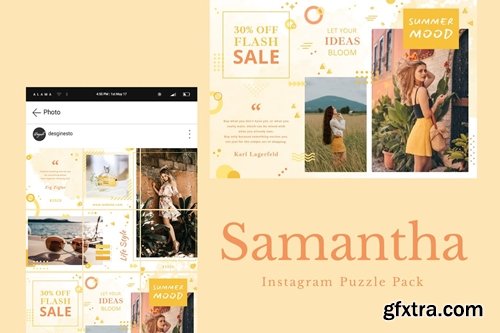 Samantha - Instagram Puzzle Pack