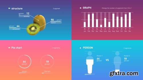 Videohive Infographic flat set 21490010