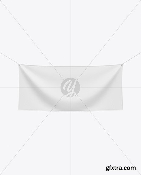 Textile Fabric Banner Mockup 55828