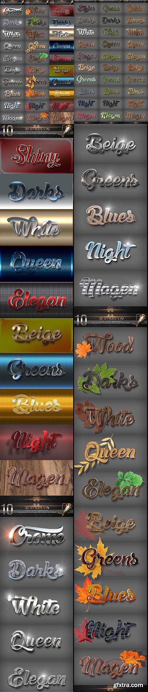 GraphicRiver - Bundle 60 3D Text Styles C 25635584