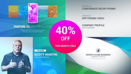 Videohive - Clean Business Company Profile