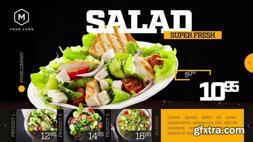 MotionElements - Restaurant Menu - Food Promotion - 14405129