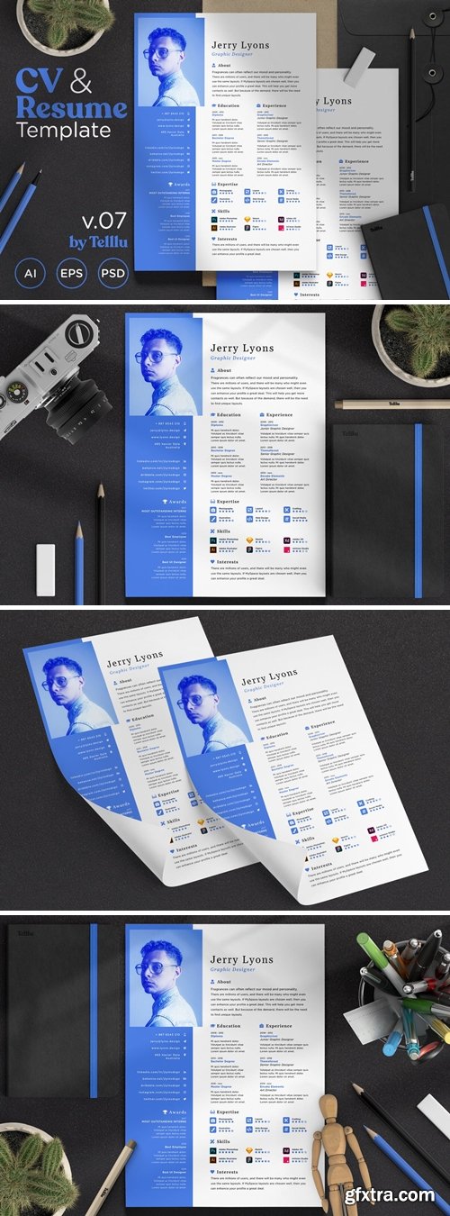 Resume CV v.07 Simple Minimalist