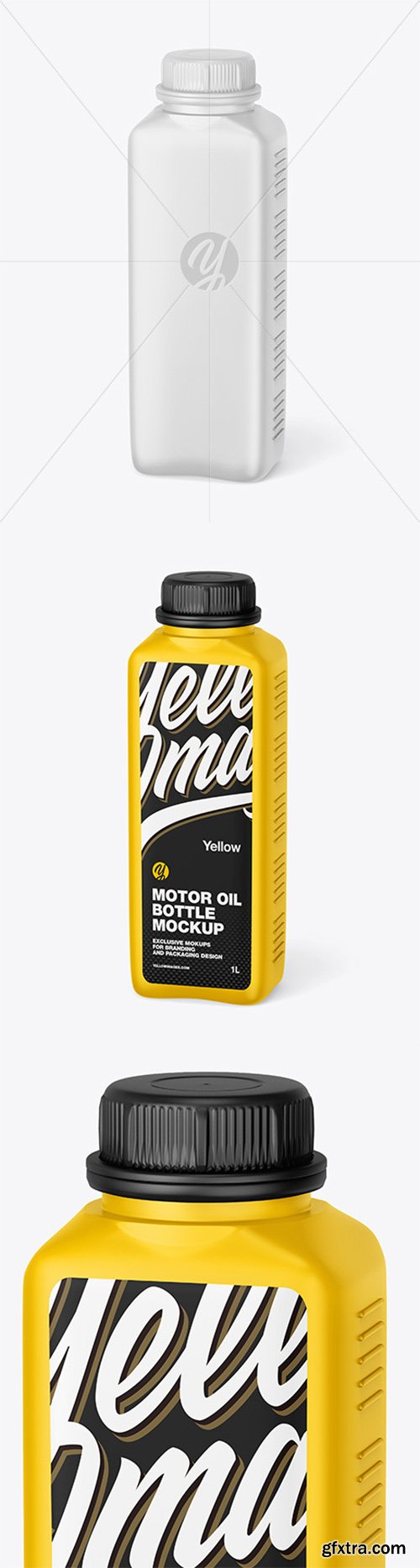 Matte Motor Oil Bottle Mockup 54891