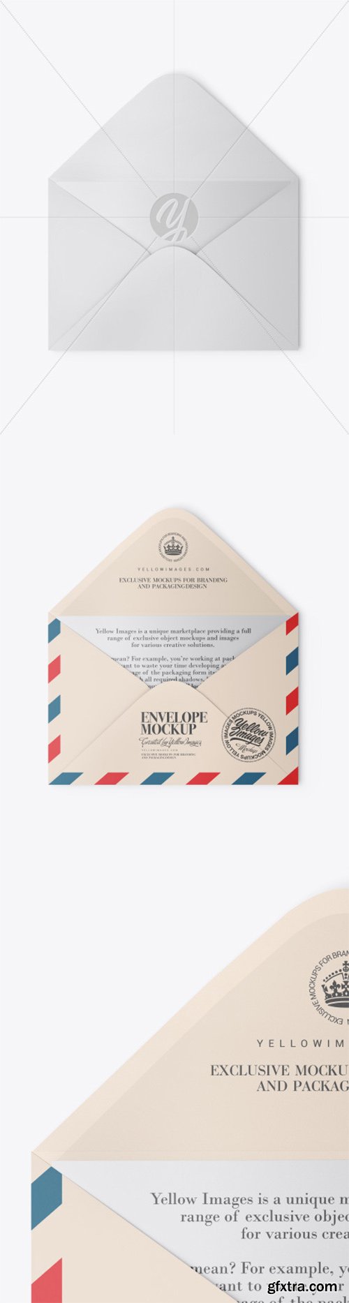 Envelope w/ Postcard Mockup 55205