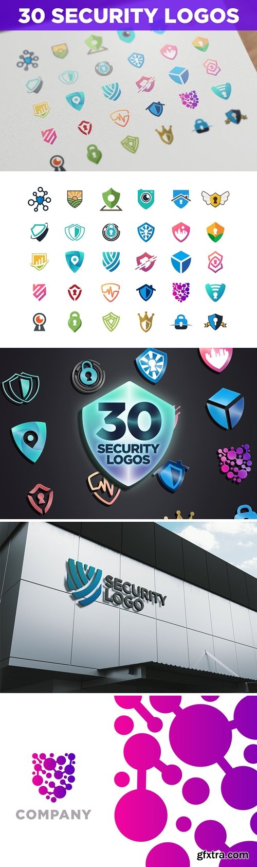 30 Security Themed Logos