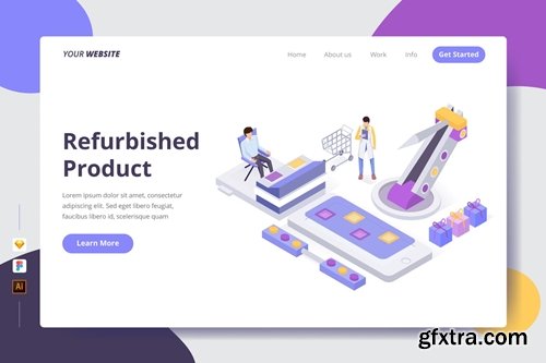 Refurbished Product - Landing Page