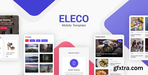 ThemeForest - Eleco v1.0 - Mobile Template (Update: 18 February 20) - 23062399