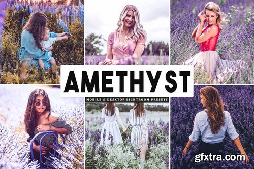 Amethyst Mobile & Desktop Lightroom Presets