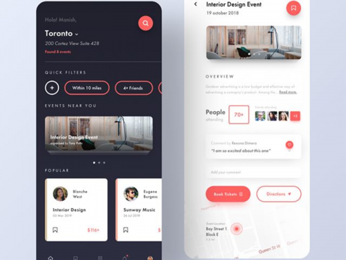 # uiux - Event Finder App UI (Home Screen & Event - uiux-event-finder-app-ui-home-screen-event