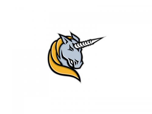 Unicorn Head Mascot - unicorn-head-mascot