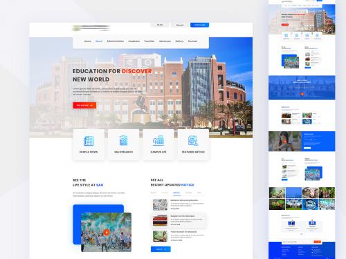 University Landing page - university-landing-page