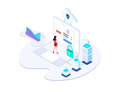 Network Security on Blockchain Isometric 1 - T2 - upload-file-cloud-on-blockchain-isometric-1-t2-b3fd206f-9e3b-435c-8439-ae33311141e5