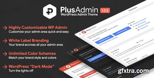 CodeCanyon - PLUS Admin Theme v1.0.2 - WordPress White Label Branding Admin Theme - 24176235