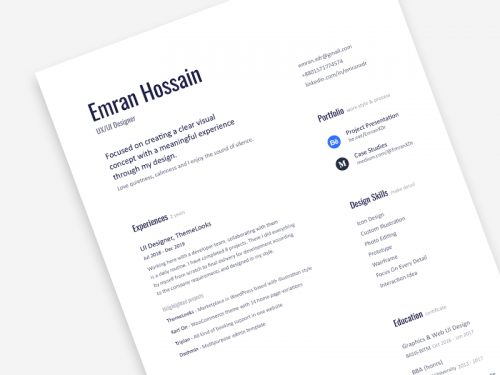 Ux UI Designer Resume - ux-ui-designer-resume