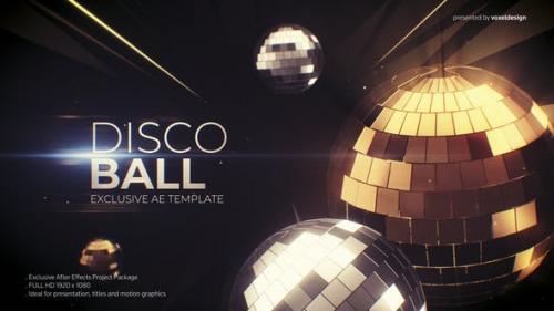 Videohive - Disco Ball Opener - 25752118