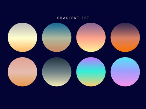 Vibrant colorful gradients swatches set For Ui Kits & Web Design - vibrant-colorful-gradients-swatches-set-for-ui-kits-web-design-de600b8a-22f3-4e86-874b-3066ede7ab2a