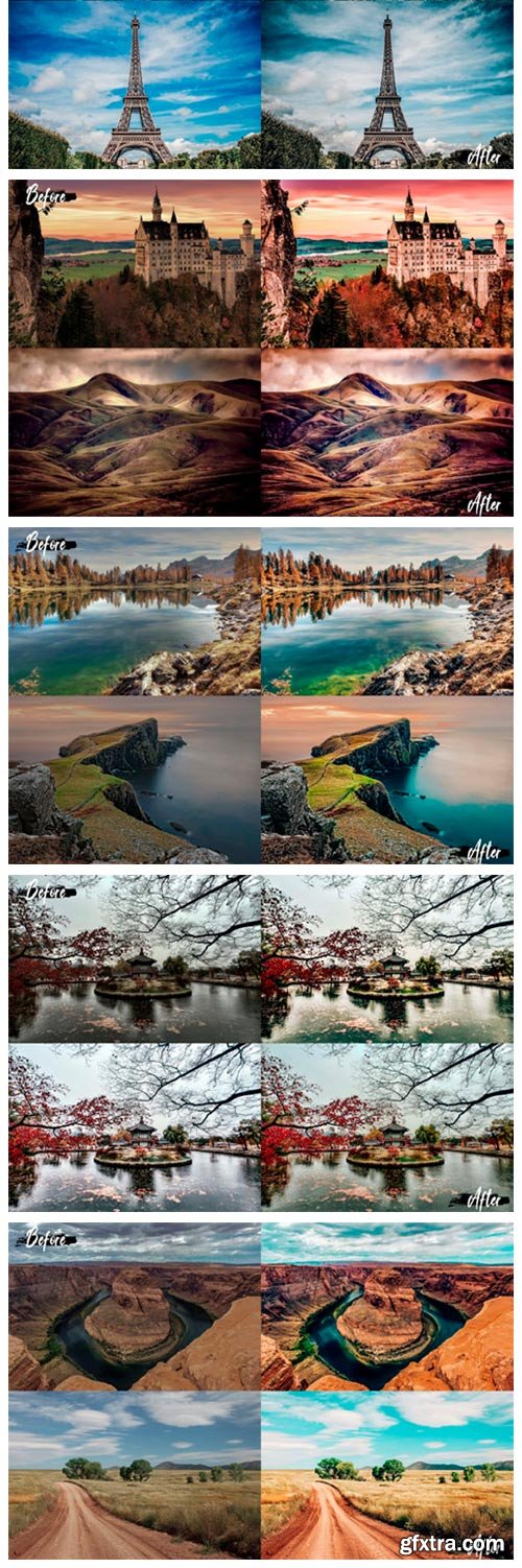 25 Landscape Lightroom Presets 2960987