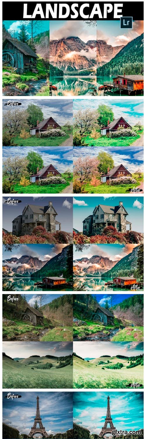 25 Landscape Lightroom Presets 2960987