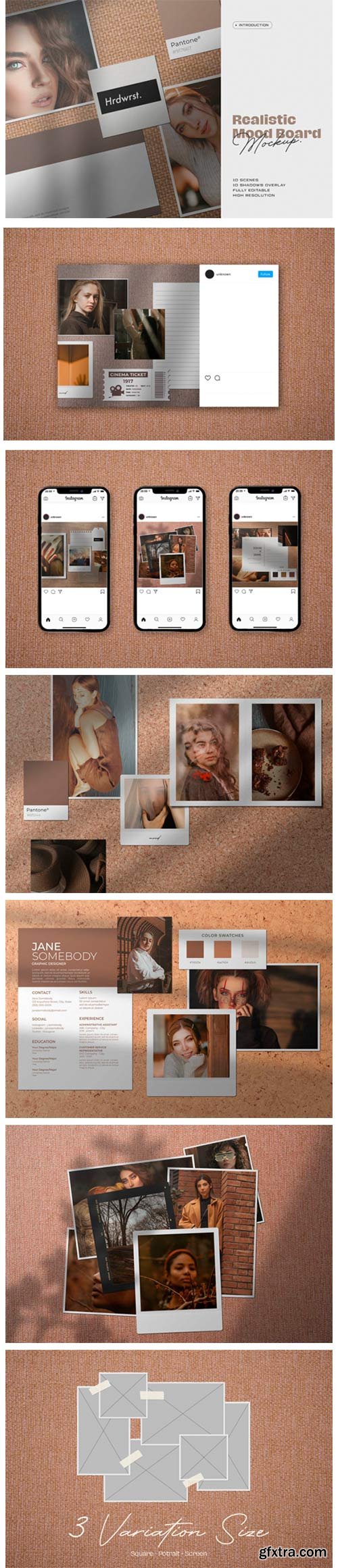 Moodboard Mockup Kit 2960508