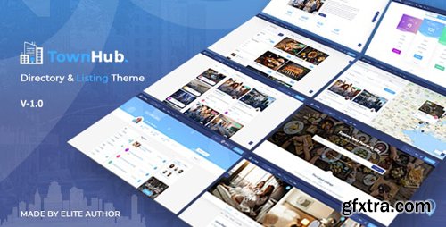 ThemeForest - TownHub v1.1.1 - Directory & Listing WordPress Theme - 25019571