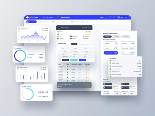 Walance Bank Dashboard UI - T - walance-bank-dashboard-ui-t