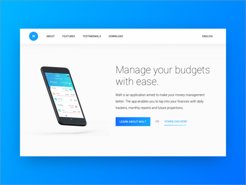 Walt App Landing Page - walt-app-landing-page