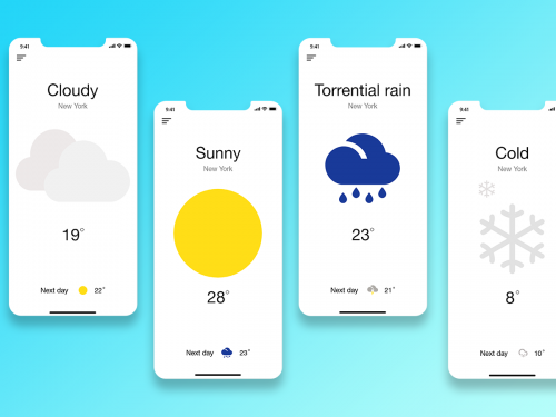 Weather app Concept ! (Part 1) - weather-app-concept-part-1