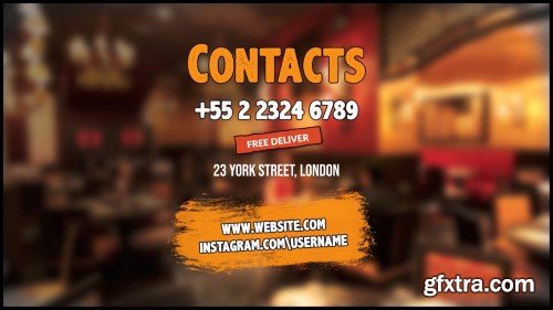 Videohive Food and Restaurant Promo | Instagram Stories 24535586