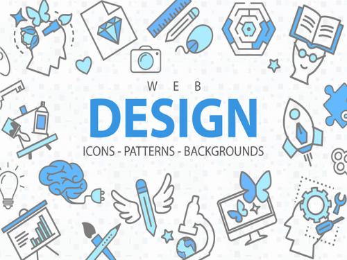 Web Design Bundle: Icons, Patterns and More - web-design-bundle-icons-patterns-and-more