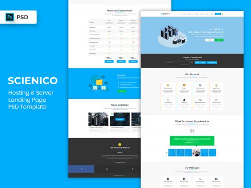 Web Hosting Landing Page PSD Template - web-hosting-landing-page-psd-template