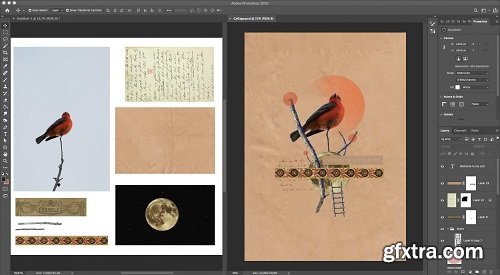 Collage: Oh! That\'s how you do it. Workflow tips and tricks for digital collage illustrations.